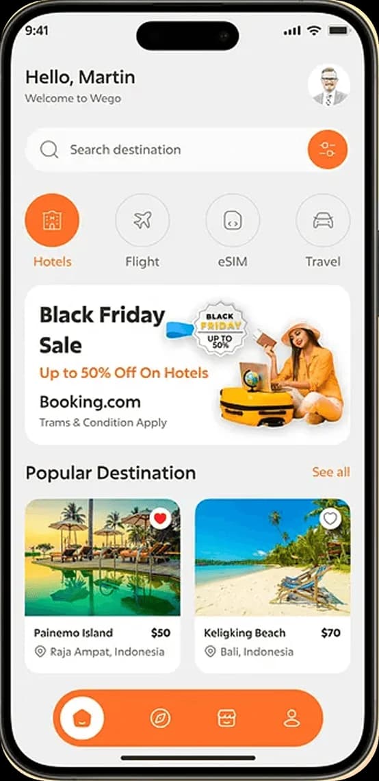 Tour Booking Apps